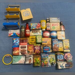 1.) 35 ct. Zuru Mini Brands plus accessories!